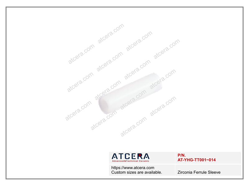 Drawing of Zirconia Ferrule Sleeve