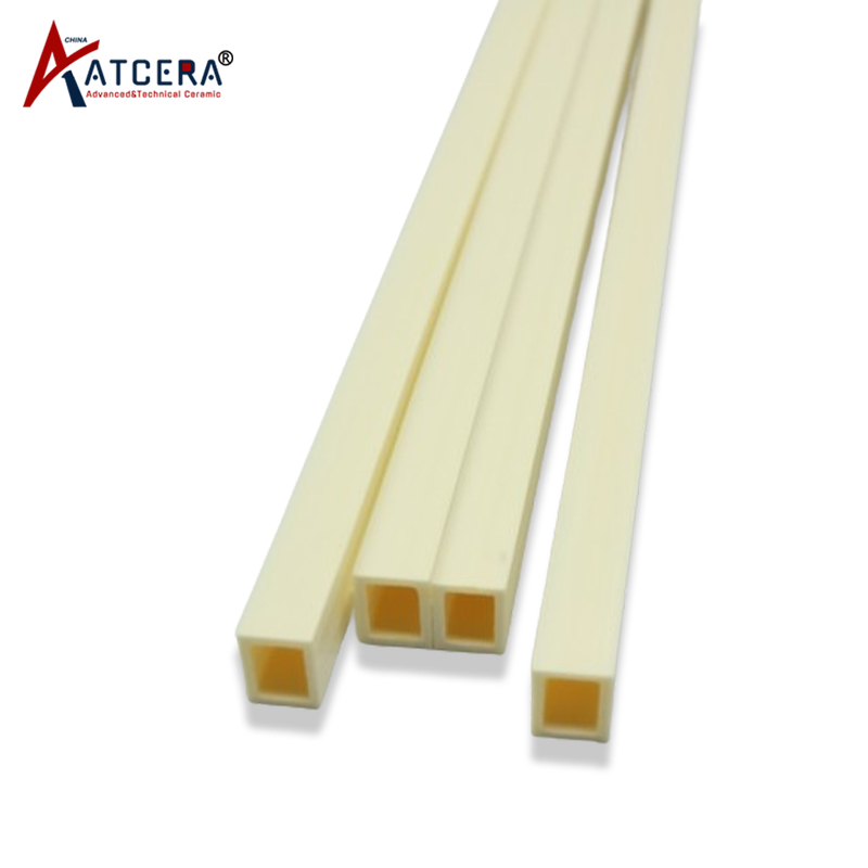 Alumina Square Tubes With Bore