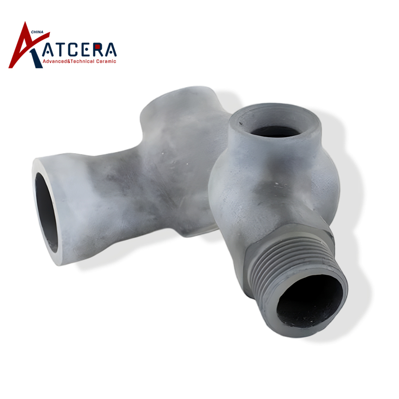 Silicon carbide nozzle