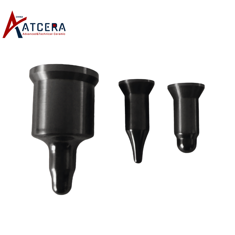 zirconia ceramic pin black