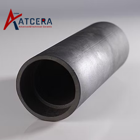 High-purity silicon carbide tubes