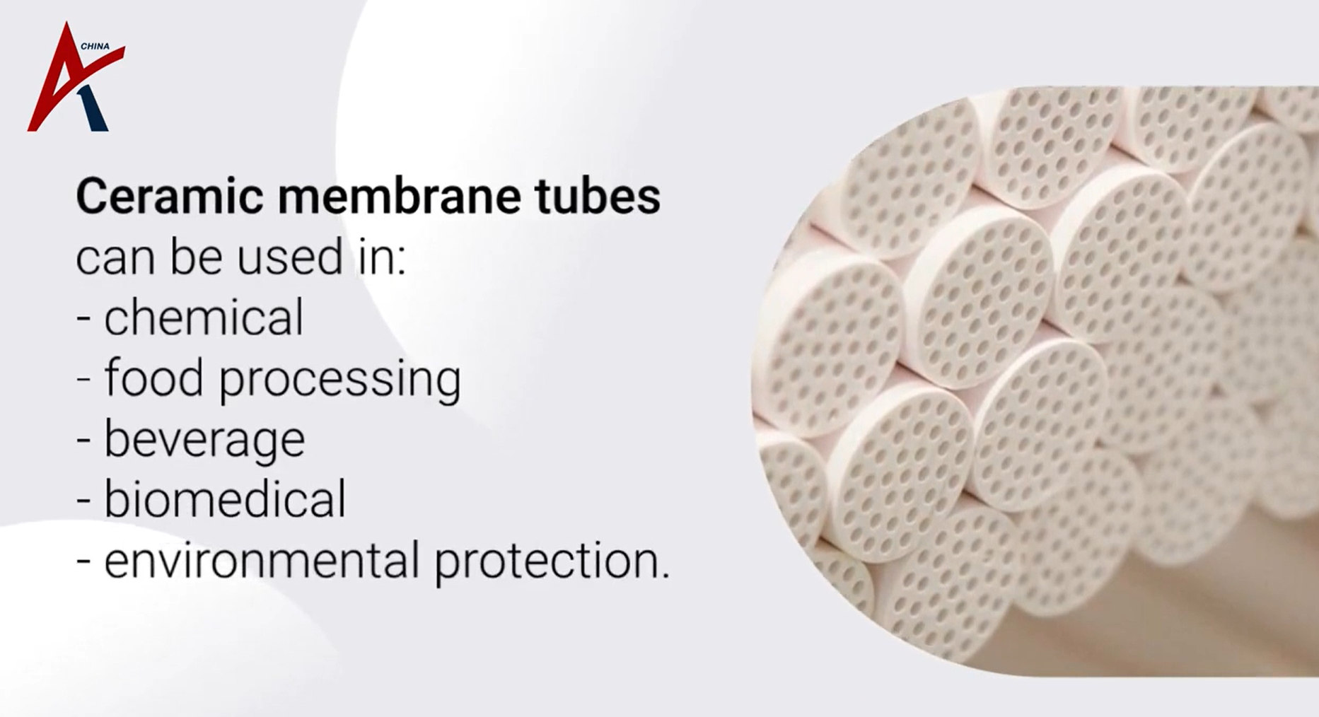 Produttore di tubi a membrana in ceramica all'ingrosso | Al2O3, SIC Ceramic | Atcera